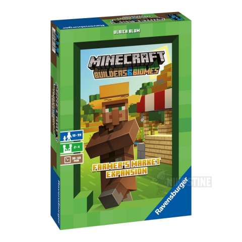 Billede af Minecraft: Builders & Biomes - Farmers Market Udvidelse - Dansk hos SpilCompagniet