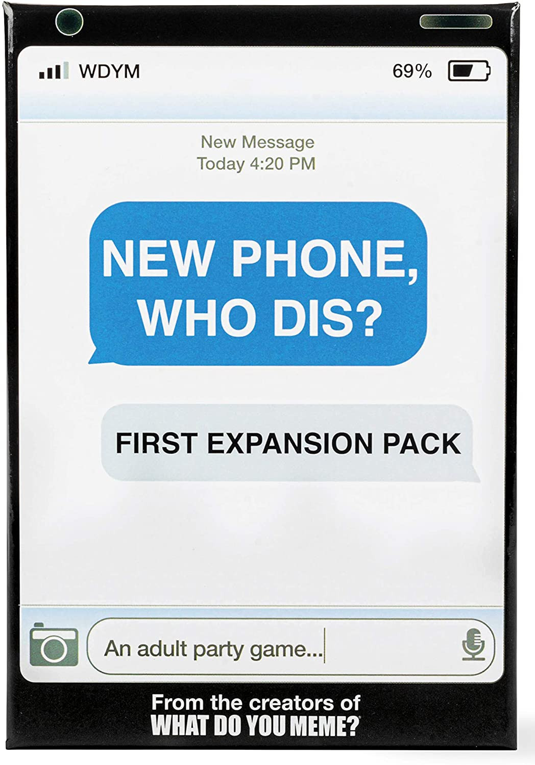 Køb NEW PHONE, WHO DIS? FIRST EXPANSION PACK spil - Pris 151.00 kr.