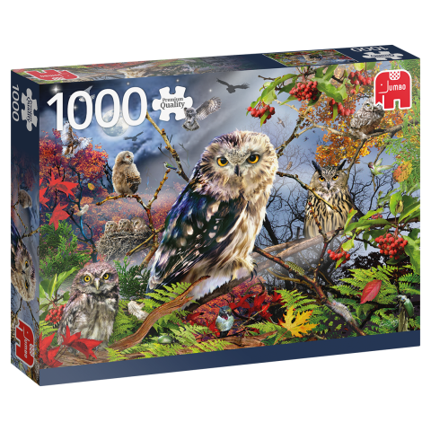 Billede af Owls in the Moonlight - 1000 brikker