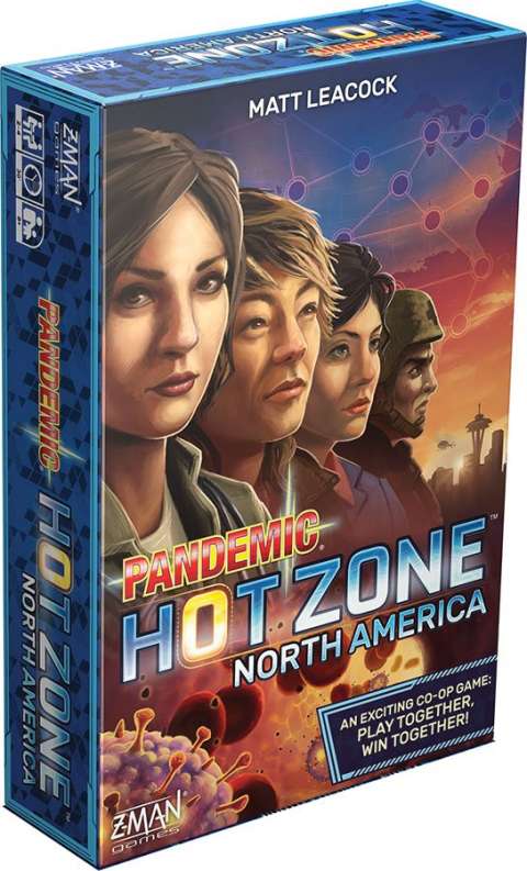 Billede af Pandemic Hot Zone - North America - Engelsk hos SpilCompagniet