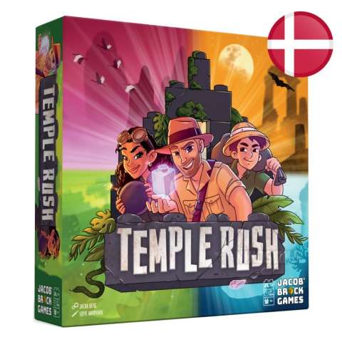 Køb Temple Rush - Dansk spil - Pris 201.00 kr.
