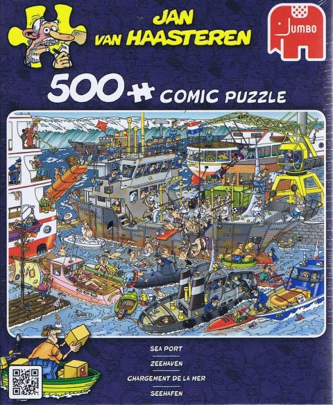 Jan van Haasteren - Sea Port - 500 Brikker (2)