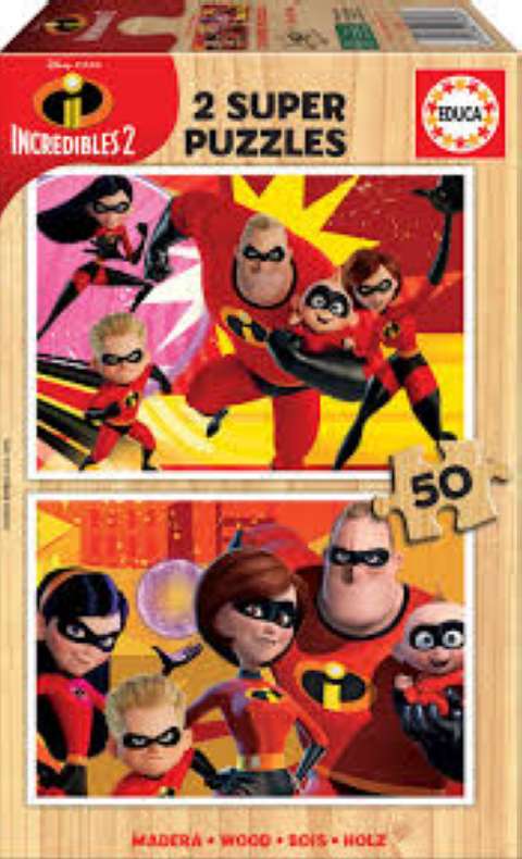 The Incredibles 2 - 2x50 brikker (1)