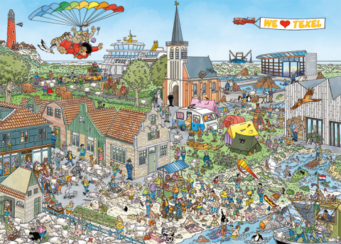Jan van Haasteren - Island Retreat - 1000 Brikker (2)