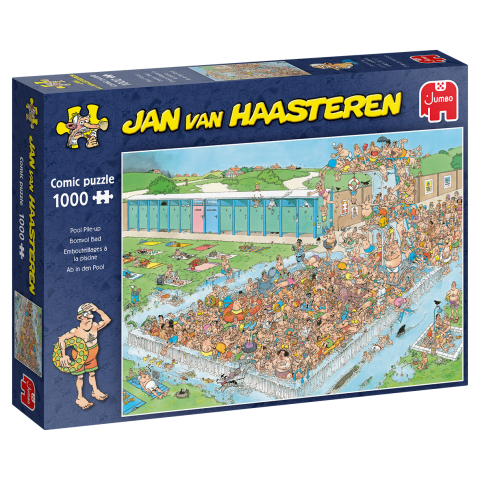 Jan van Haasteren - Pool Pile-Up - 1000 Brikker (1)