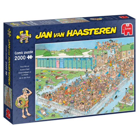 Jan van Haasteren - Pool Pile-Up - 2000 Brikker (1)
