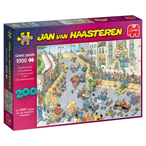 Jan Van Haasteren - 200th puzzle illustration celebration! - 1000 brikker (1)