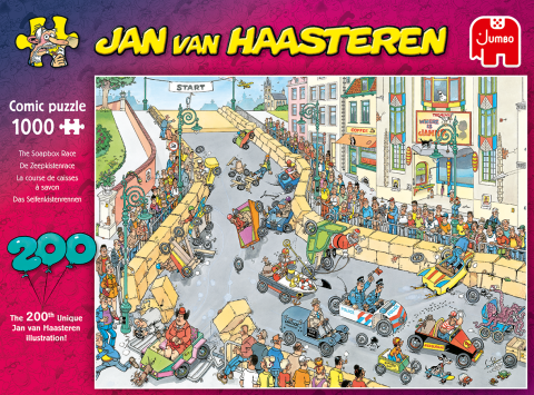 Jan Van Haasteren - 200th puzzle illustration celebration! - 1000 brikker (3)