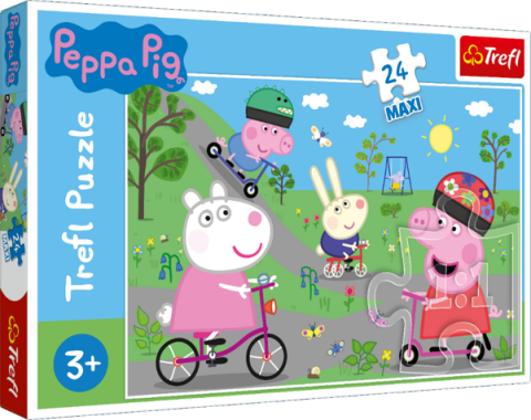 Peppa pig - 24 MAXI brikker (1)