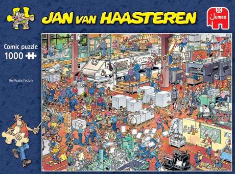 Jan van Haasteren - The Puzzle Factory - 1000 brikker (1)