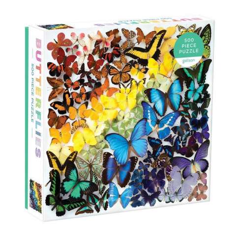 Rainbow Butterflies - 500 brikker (1)