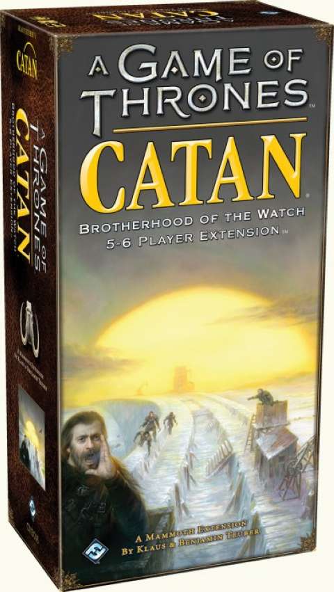 A Game of Thrones Catan: Brotherhood of  the Watch 5-6 Player Extension - Engelsk (1)