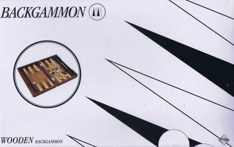 Backgammon Wood smalll 12' (3)
