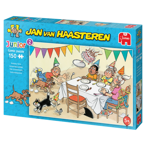 Jan van Haasteren - Børnefødselsdag - 150 brikker (2)