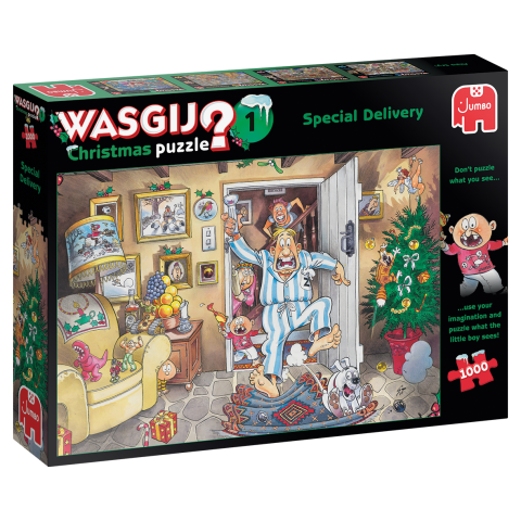 Wasgij Christmas 1 - Special Delivery - 1000 brikker (1)