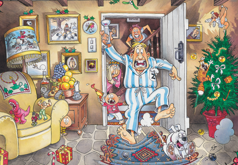 Wasgij Christmas 1 - Special Delivery - 1000 brikker (4)