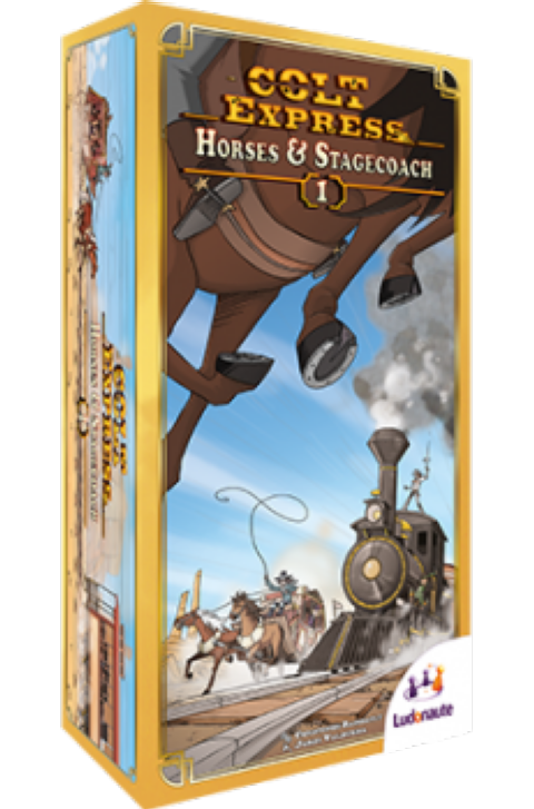 Colt Express: Horses & Stagecoach (1)