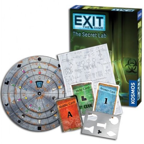 EXIT: The Game - The Secret Lab - Engelsk (2)