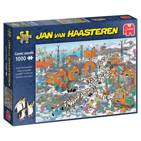 Jan Van Haasteren - Ekspedition på Sydpolen - 1000 brikker (1)