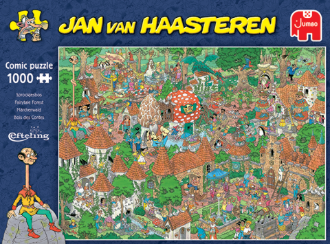 Jan Van Haasteren - Den Eventyrlige Skov - 1000 brikker (3)