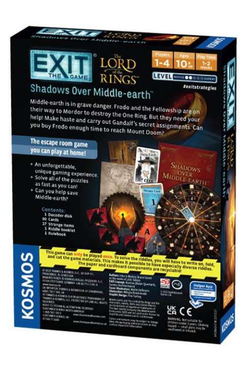 EXIT: LotR - Shadows Over Middle-Earth - Engelsk (2)