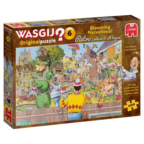 Wasgij Retro Original 6 - Gang i Haven - 1000 brikker (1)