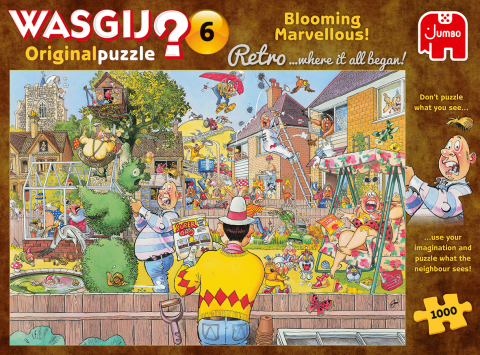 Wasgij Retro Original 6 - Gang i Haven - 1000 brikker (3)