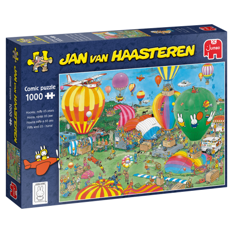 Jan van Haasteren - Hooray, Miffy 65 years - 1000 Brikker (3)