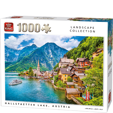 Hallstaetter Lake - 1000 brikker (1)