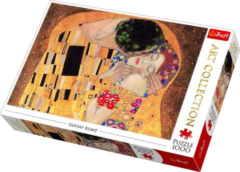 Kysset - Gustav Klimt - 1000 brikker (1)