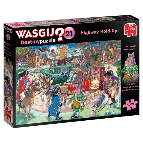 Wasgij Destiny 21 - Landevejsrøverne - 1000 brikker (1)