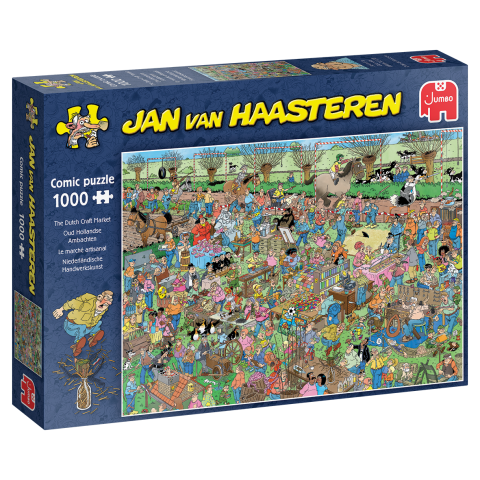 Jan van Haasteren: Markedsdag - 1000 brikker (1)