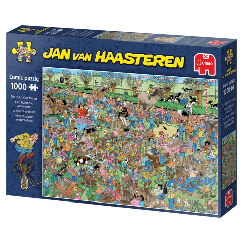 Jan van Haasteren: Markedsdag - 1000 brikker (2)