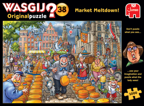 Wasgij Original 38 - Markedspladsen - 1000 brikker (3)