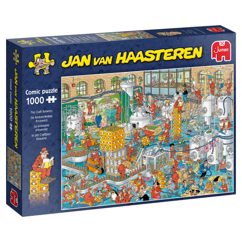 Jan Van Haasteren - På Bryggeriet - 1000 brikker (1)