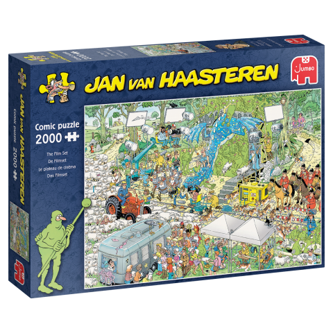 Jan Van Haasteren - TV Studiet - 2000 brikker (1)
