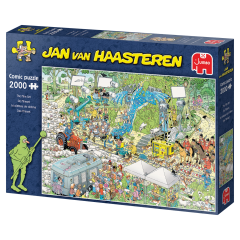 Jan Van Haasteren - TV Studiet - 2000 brikker (2)