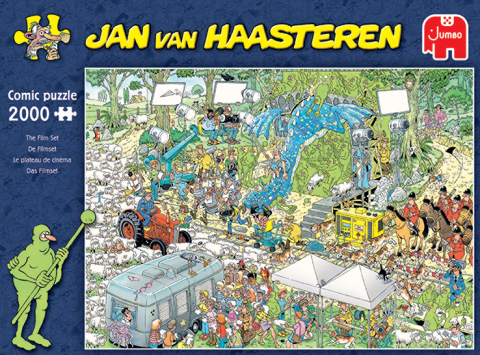 Jan Van Haasteren - TV Studiet - 2000 brikker (3)