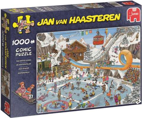 Jan van Haasteren: Vinter sport - 1000 brikker (2)