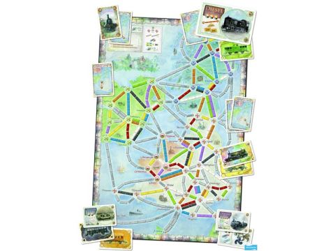Ticket to Ride: United Kingdoms og Pennsylvania - Map Collection #5 (5)