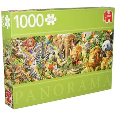 Africa Wildlife - Panorama, 1000 brikker (1)