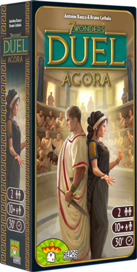 7 Wonders Duel Agora Expansion - Dansk (1)