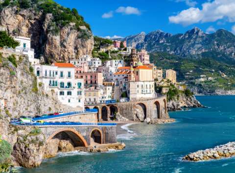 Amalfi Coast, Italy, 1500 brikker (2)
