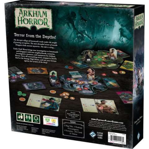 Arkham Horror - Under Dark Waves 3rd. Ed. - Engelsk (2)