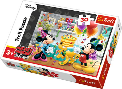 Birthdaycake Mickey - 30 brikker (1)