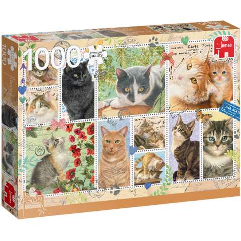 Cat Stamps, 1000 brikker (1)