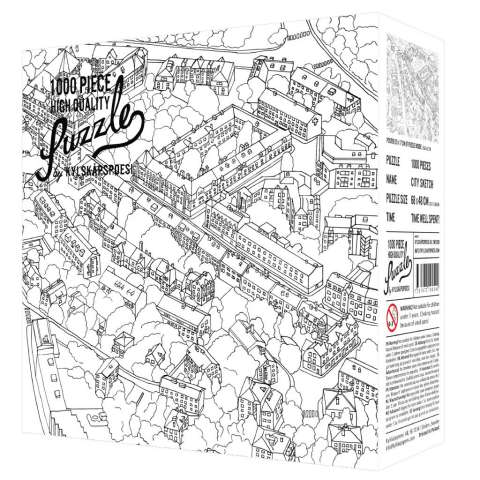 City Sketch - 1000 brikker (1)