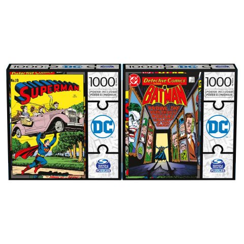 DC Comics Puslespil 2 pak - 1000 brikker (2)