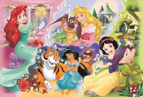 Disney prinsesser - 160 brikker (2)