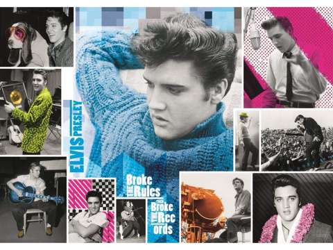 Elvis Presley: Forever young - 1000 Brikker (2)